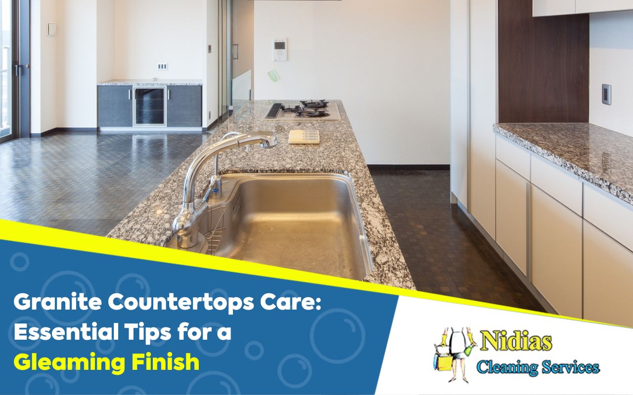 Granite countertops care with daily cleaning tips