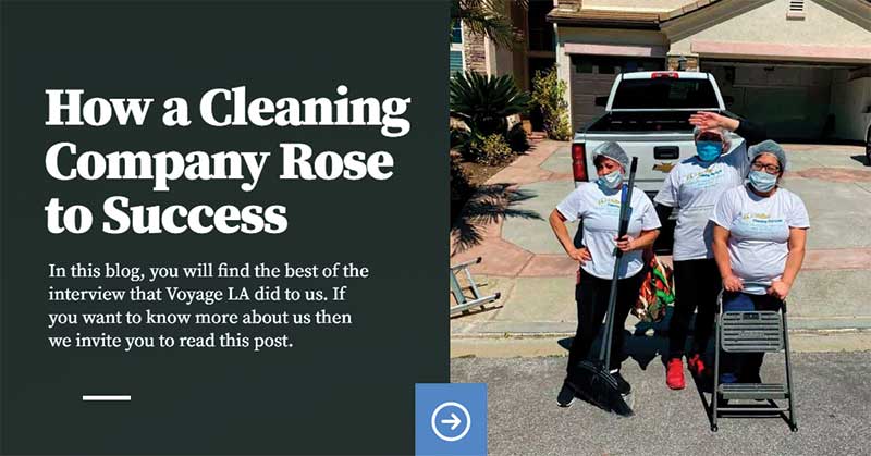 How a Cleaning Company Rose to Success