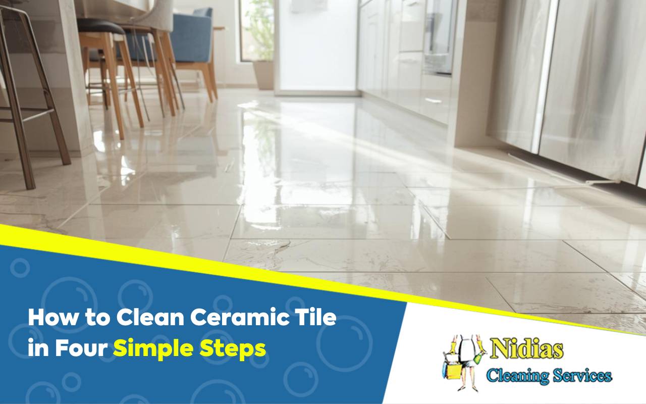 How to clean ceramic tile floor effectively