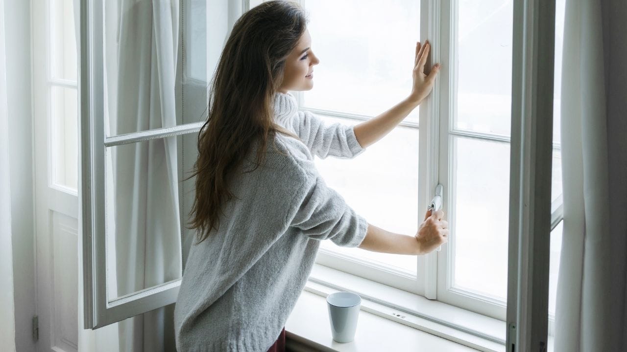 Dry Carpet by Opening Windows