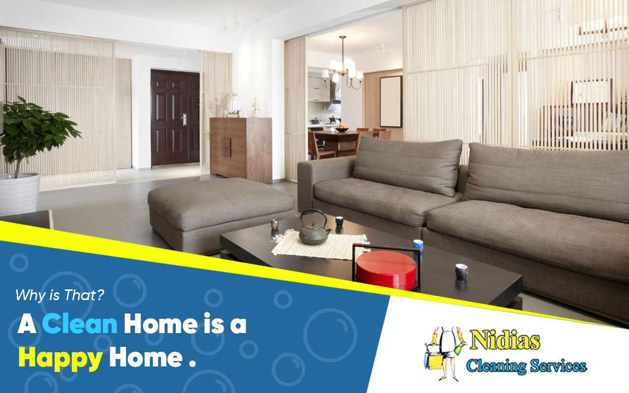 A clean home is a happy home - why is that?
